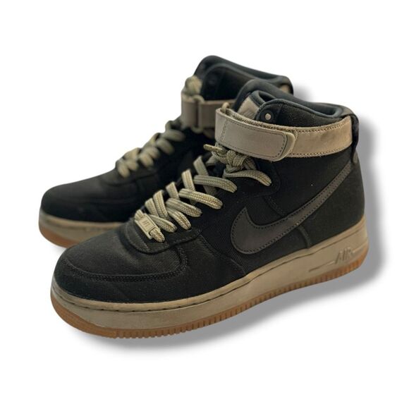 Nike Women's Air Force 1 High Utility Sneakers Green Size 8 - Picture 3 of 9